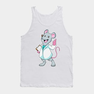 Mouse as Doctor with Doctor's coat Tank Top